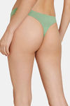 Zivame Low Rise Zero Coverage Thong - Jade Green — thumbnail 2